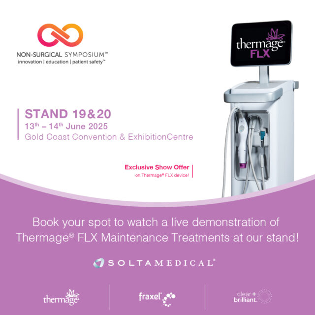 Live Demo: Thermage® FLX Maintenance Protocol – Friday & Saturday Only
Experience the Jawline Sculpting Maintenance touch-up treatment in action — an effective way to focus all 600 REPs at a lower energy setting to help maintain Thermage® results for your patients.
🎥 Watch real-time technique
💡 Learn from clinical experts
🗓️ Friday 13th June & Saturday 14th June – limited bookings available
👉 Don’t miss out, book online today https://linktr.ee/ThermageAu (alternatively find the link in our Bio).
Please note: this event is for Healthcare Professionals only.
Please note: This product is not available for purchase by the general public. Please consult your practitioner to see if the treatment is suitable for you.
#NSS2025 #NSS #NonSurgical_Symposium #LiveDemo #SaphiraClinic #Demonstration #SoltaMedical #ThermageFLX #CosmeticPractitioners #ThermageAU #ClearAndBrilliantAu #ClearAndBrilliantTouch #FraxelAU #GoldCoastConventionAndExhibitionCentre